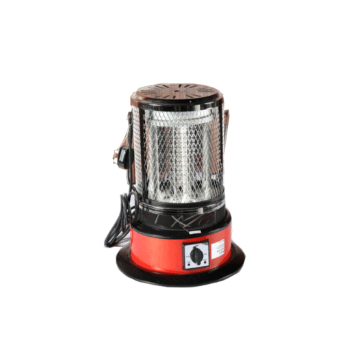 دفاية كهرباء 2000 وات نيو هاوس مدوره - احمر