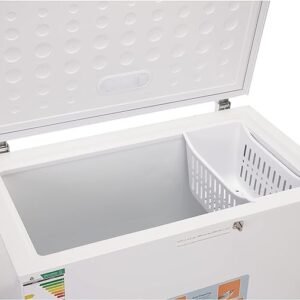 فريزر ٥ قدم نيكاي ارضي - أبيض