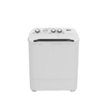 غسالة حوضين دورا 7 كيلو - أبيض