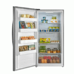 ثلاجة باب واحد 12 قدم بيسك - فضي