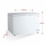 فريزر جنرال سوبريم أرضي 17.2 قدم - أبيض