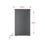 ثلاجة صغيرة هاس باب واحد 3 قدم - فضي