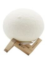 قمر ديكور مضئ دي ال سي _أبيض