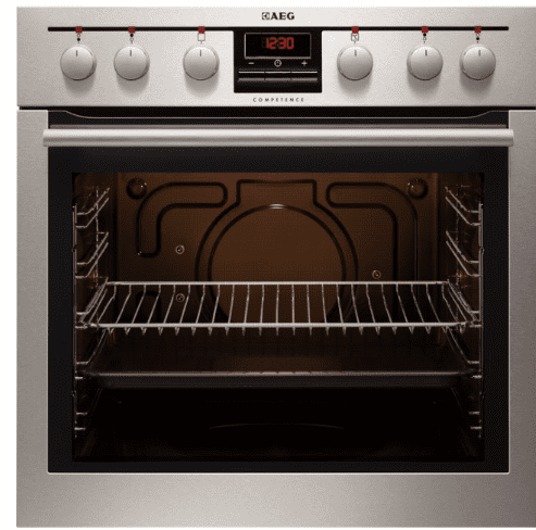 فرن كهربائي بلت ان 60 سم aeg - ستيل فرن كهربائي بلت ان 60 سم aeg - ستيل
