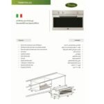 فرن بلت ان تيرم غاز 89.5 سم _ إيطالي