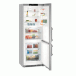 ثلاجة بابين liebherr نوفروست 13.4 قدم - ستيل