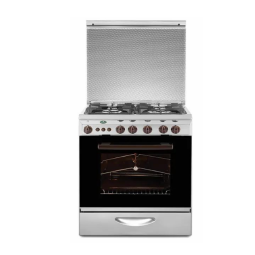 فرن 4 عيون غاز كريازي - أمان كامل - 60*60 سم