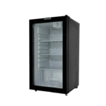 ثلاجة نيوهاوس 3.2 قدم عرض زجاج - أسود