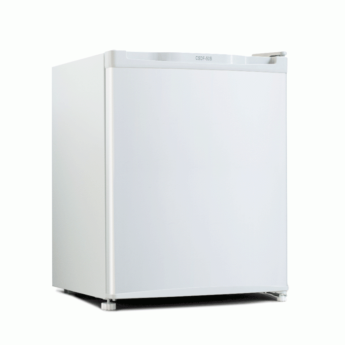 ثلاجة صغيرة 1.6 قدم باب واحد كروني - أبيض