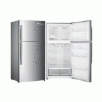 ثلاجة 23 قدم سوبر جنرال بابين No Frost - ستيل