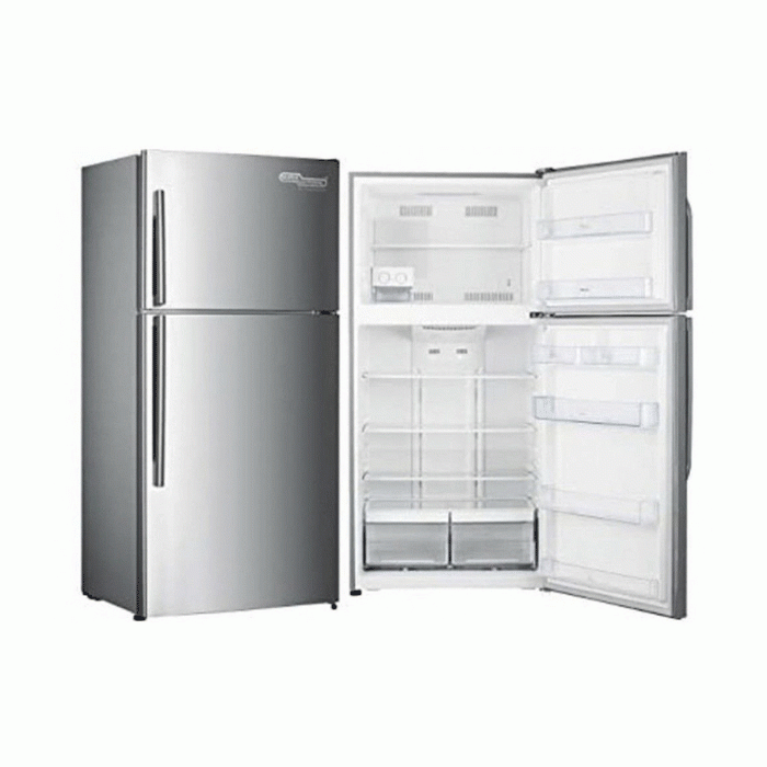 ثلاجة 23 قدم سوبر جنرال بابين No Frost - ستيل