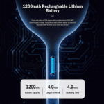 مضرب بعوض كھربائي ارو 1X2 – أبيض