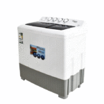 غسالة 14 كيلو حوضين سوبر جنرال - أبيض