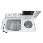 غسالة 14 كيلو حوضين سوبر جنرال - أبيض