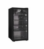 ثلاجة عرض 3.2 قدم جنرال سوبريم - أسود