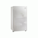 ثلاجة دايو صغيرة 4.2 قدم زجاج - أبيض
