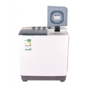 غسالة حوضين 12 كيلو سمارت اليكتريك – أبيض