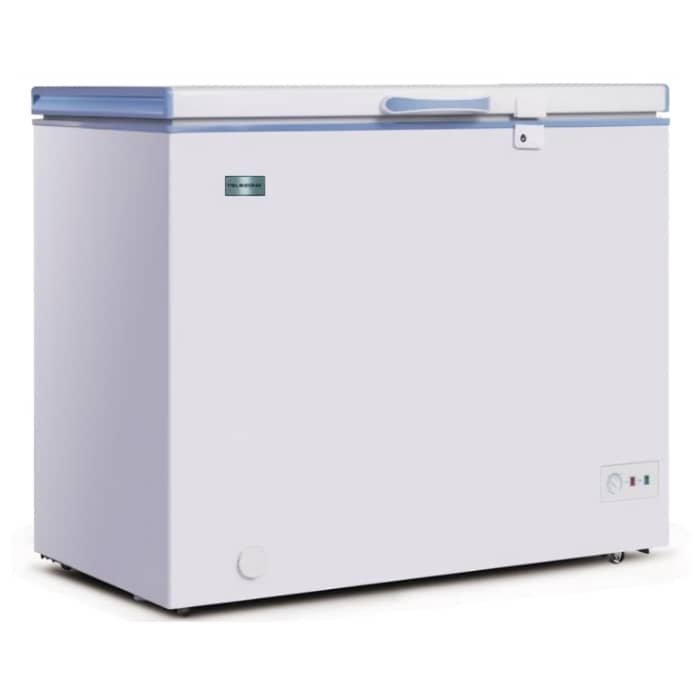 فريزر مسطح تليزون 8.6 قدم - أبيض