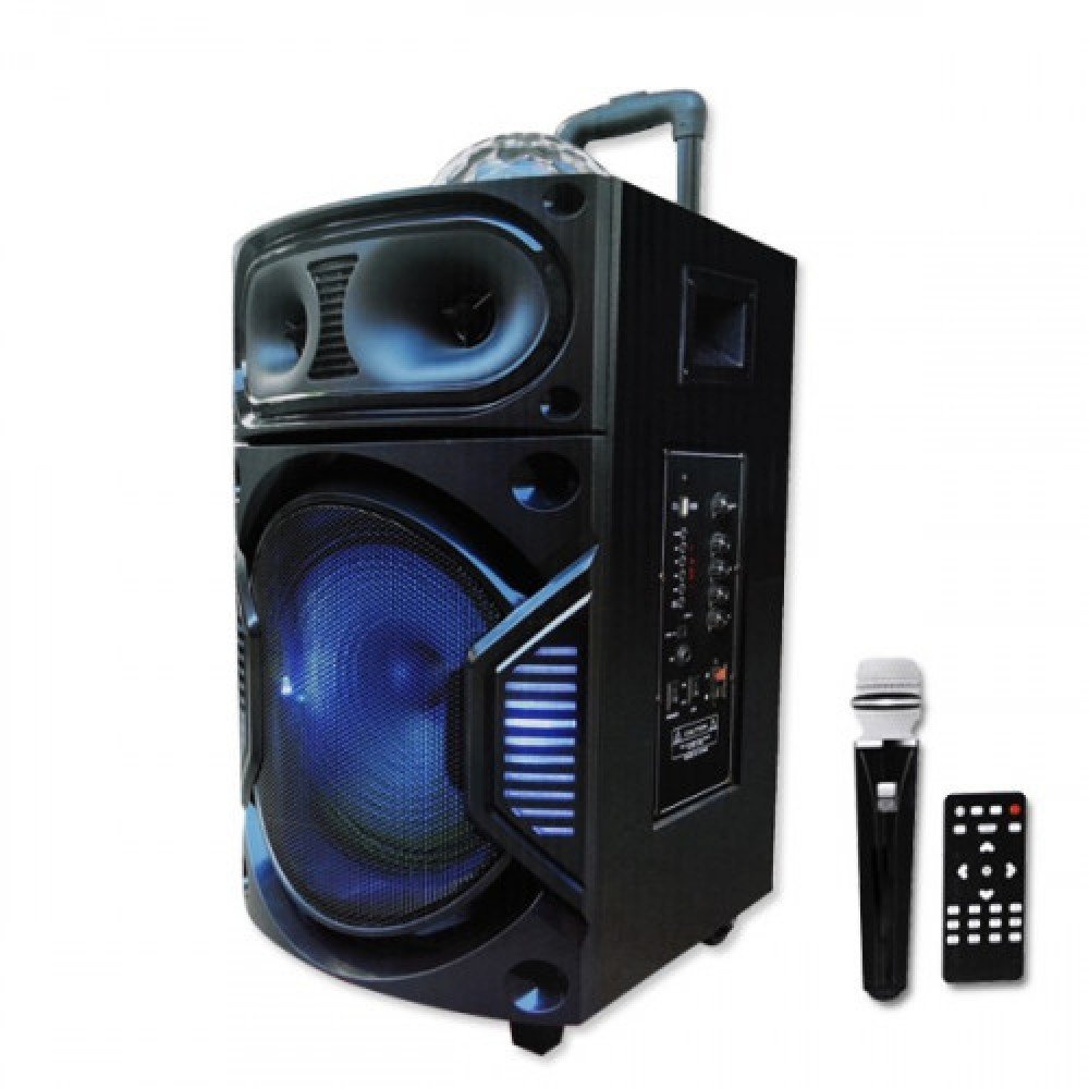 مكبر الصوت دي ال سي مع أضواء ملونة