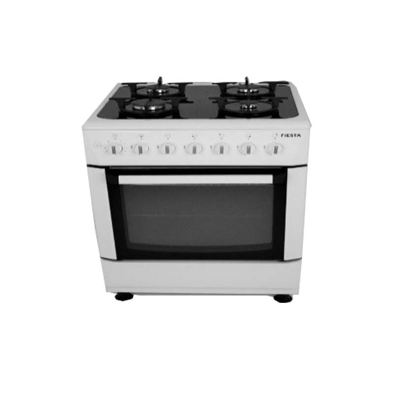 فرن غاز فييستا إشعال ذاتي 60*60 – أبيض