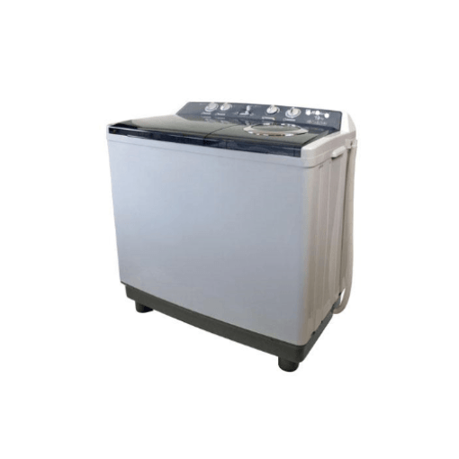 غسالة حوضين 16 كيلو جي في سي برو - أبيض
