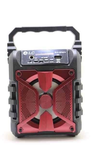 مكبر الصوت دي ال سي متوسطة الحجم _أحمر مكبر الصوت دي ال سي متوسطة الحجم _أحمر