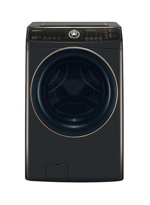 غسالة ملابس امامية دايو 13 كيلو - أسود