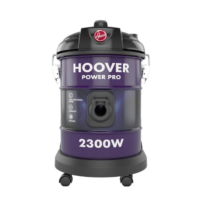 هوفر مكنسة برميل 22 لتر 2300 وات - أسود