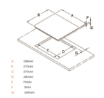 شواية بلت ان baditec كهربائية 30 سم – ستيل