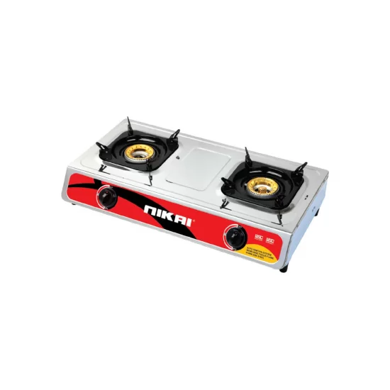 موقد متنقل نيكاي 2 شعلة غاز - ستيل