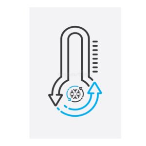 ثلاجة بابين بيكو 13 قدم نوفروست - فضي RDNT13C3S