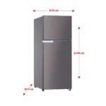 ثلاجة بابين توشيبا 17.94 قدم – فضي