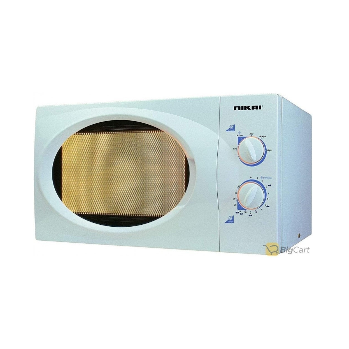 ميكروويف نيكاي 23 لتر 800 وات - أبيض