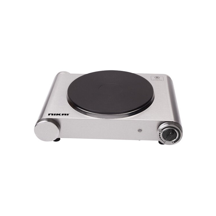 موقد كهرباء نيكاي 1 عين حجر 1500 وات - فضي