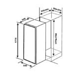فريزر واقف بلت ان ألجور بخار - 8.05 قدم