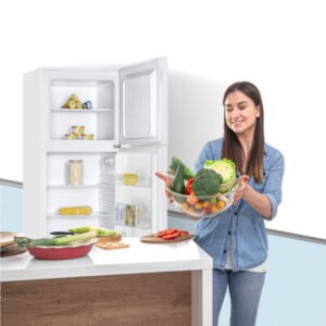 ثلاجة بابين 9 قدم بيسات نوفروست - أبيض