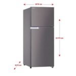 ثلاجة بابين توشيبا 16 قدم- فضي