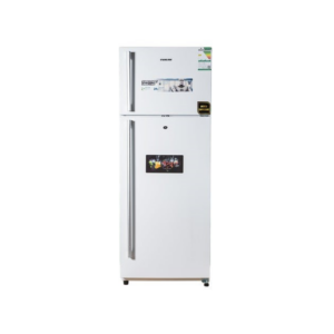 ثلاجة 16 قدم بابين نيكاي بخار - ابيض