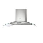 شفاط مطبخ 90 سم زجاجي بيلا – 4 سرعات – ستيل