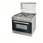 فرن 5 عيون غاز جى فى سى برو 80*60 سم-أمان كامل