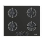 سطح غاز بلت ان كومتيل65x60 زجاج 4شعلات اسود - C6-40BF-362-10