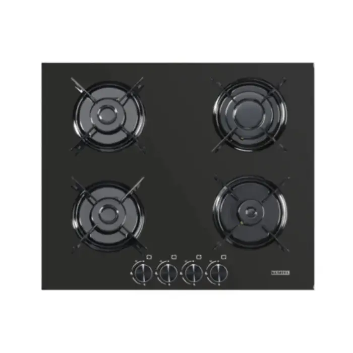 سطح بلت ان غاز كومتيل 65x60 زجاج اسود -C6-40BFB-362-10 سطح بلت ان