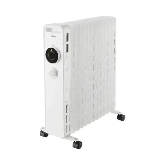 دفاية زيت ميديا 13 ريشة 2500 وات - ابيض NY2513-20M دفاية زيت