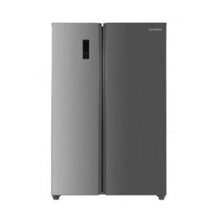 ثلاجة دولابي هيونداي 15 قدم ــ نوفروست ــ ستيل H-FF2-55