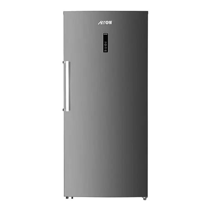 فريزر عمودي ارو 21 قدم - نوفروست - فضي RO-770VNF فريزر عمودي