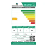 ⁦نشافة ملابس اماميه اريستون 8 كيلو - 15 برنامج - ابيض NTSCM108BSK60HZ⁩ - الصورة ⁦2⁩