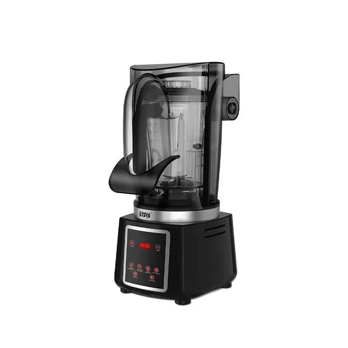 خلاط كهربائي ويننج ستار عازل للصوت سعة 2 لتر , 800 واط , اسود ST-5905 خلاط كهربائي