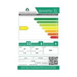 ⁦ثلاجة 7 قدم بابين فالكون - ديفروست - رمادى FLK205(S)⁩ - الصورة ⁦2⁩