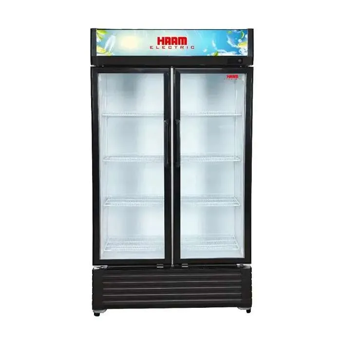 ثلاجة عرض بابين هام 21 قدم – أسود HM830WCK ثلاجة عرض