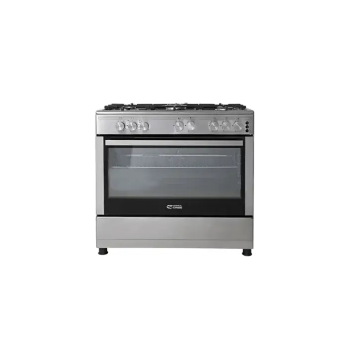 جنرال سوبريم فرن غاز 90*60 سم - 5 شعلات - ستيل GS9060FGXT جنرال سوبريم فرن غاز
